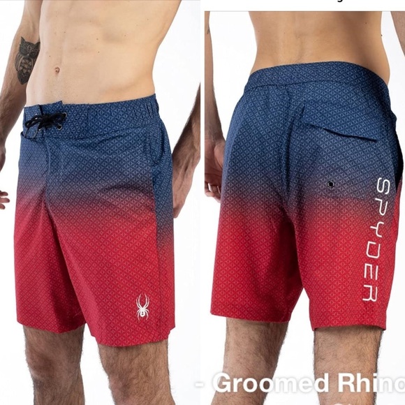 Spyder Printed Board Shorts Size XL - Picture 1 of 7